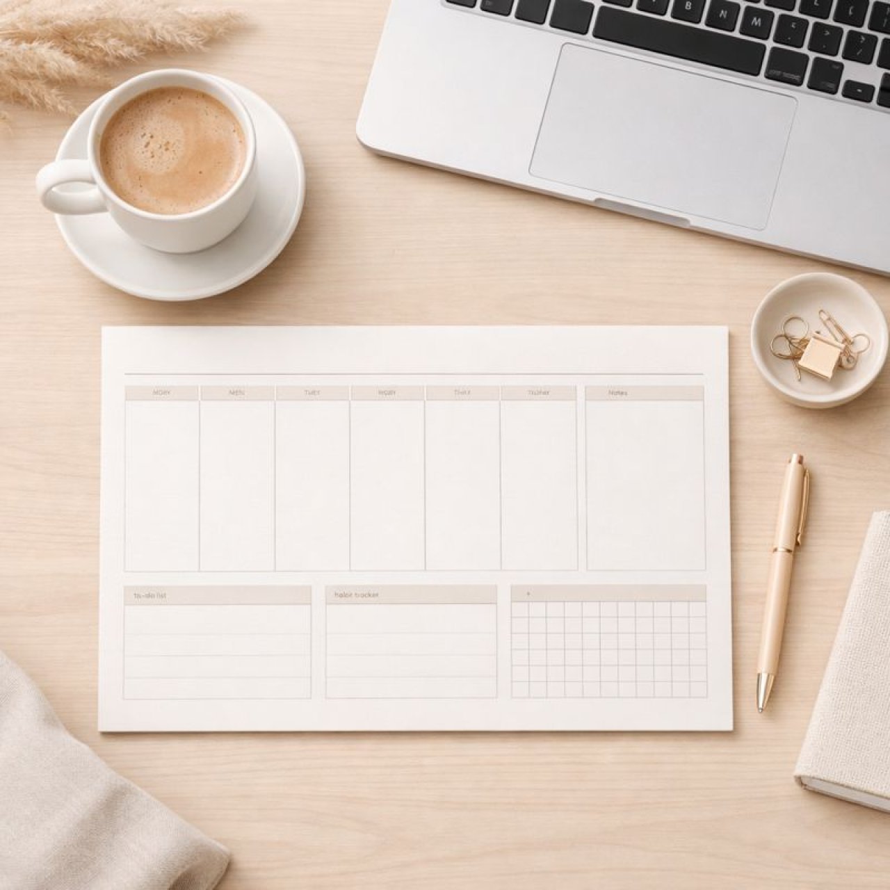 The Ultimate Weekly Planner Guide: Organize Your Life, Save Time, and Boost Productivity