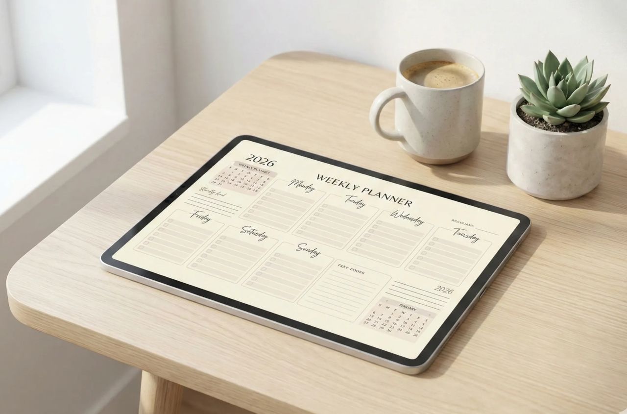 Weekly planner printables