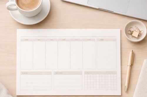 The Ultimate Weekly Planner Guide: Organize Your Life, Save Time, and Boost Productivity