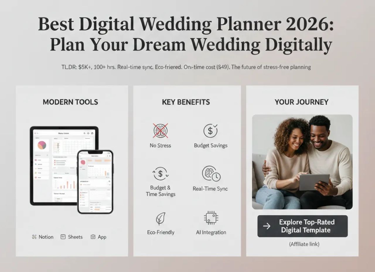 Best Digital Wedding Planner 2026: The Ultimate Guide to Planning Your Stress-Free, Modern Wedding