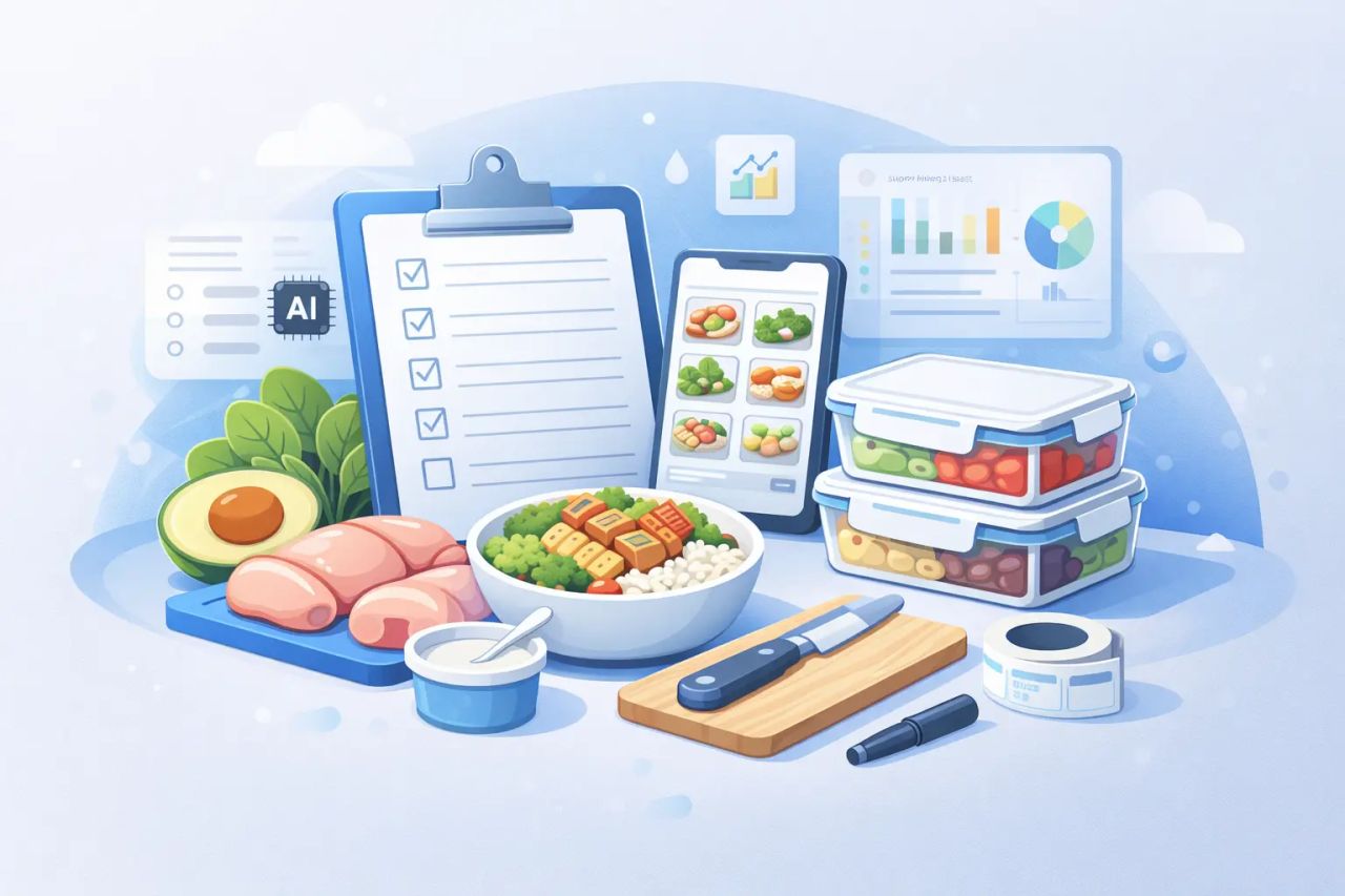 printable weekly meal prep checklist