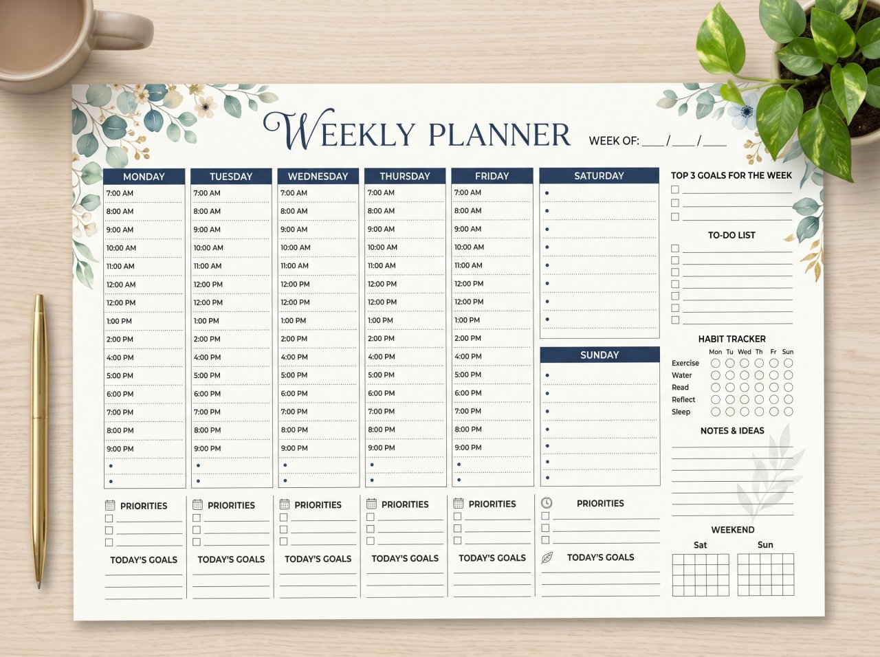 Weekly Planner Template: Top Layouts & Formats for 2026