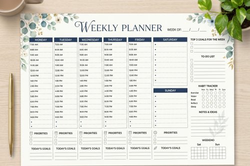 Weekly Planner Template: Top Layouts & Formats for 2026