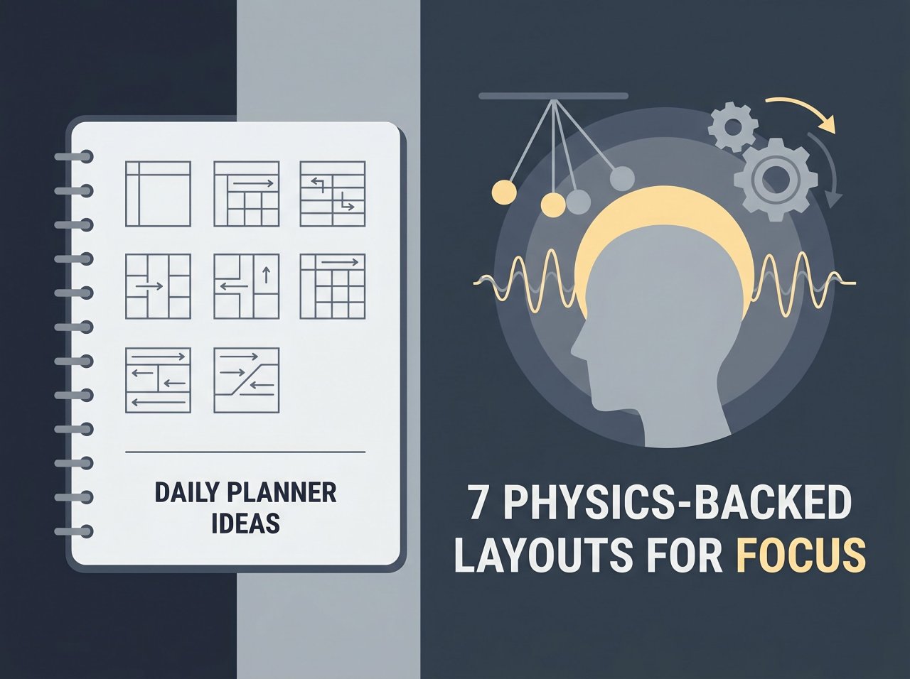 Daily Planner Ideas: 7 Physics-Backed Layouts for Focus