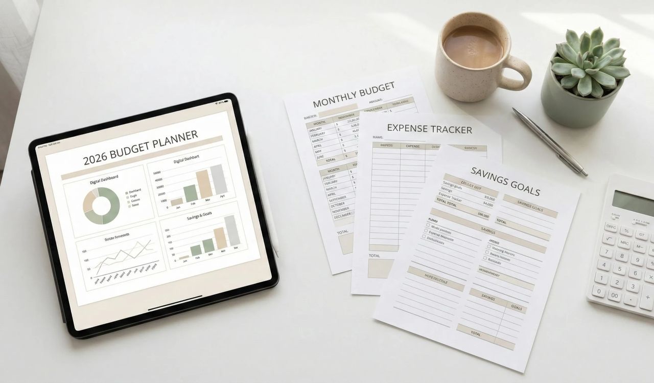 2026 Budget Planner Printable