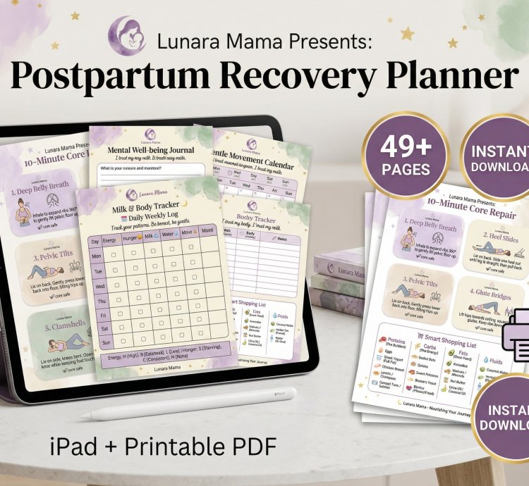 The Postpartum Recovery Complete Bundle: Nourish, Recover & Thrive ...