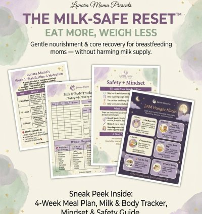 The Postpartum Recovery Complete Bundle: Nourish, Recover & Thrive | Breastfeeding Meal Plan & Core Repair