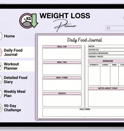 Ultimate Weight Loss Planner Template 2026