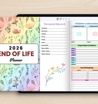 Rainbow 2026 End of Life Planner: Complete Legacy Organizer