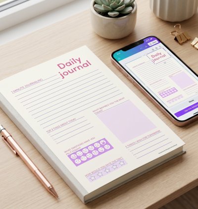 Daily Journal Canva Templates Link
